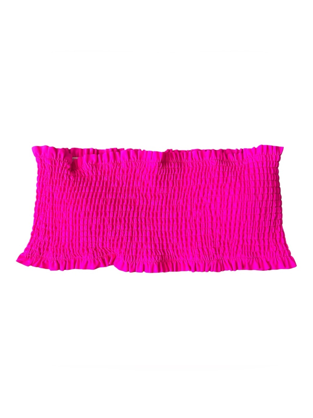 Beachsissi like new hot pink tube top swim top size XL
